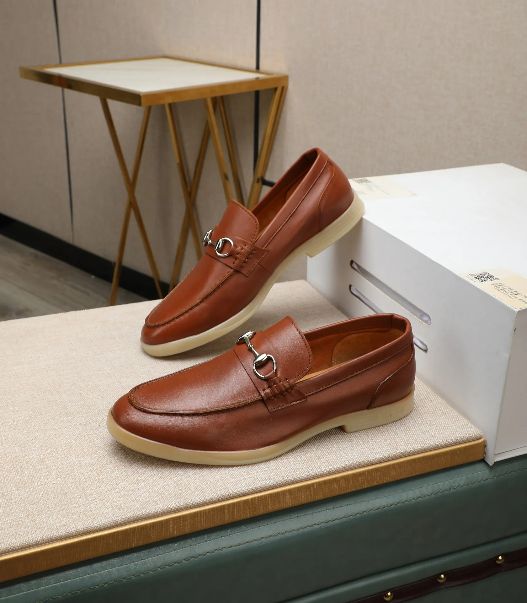 Men's shoes 💰520 📛📛Original (water-dyed cow lining) GUCCI official website formal shoes🌀 Italian 🇮🇹Imported cowhide➕Top imported water-dyed cowhide lining💋Finely handmade Original bottom, the real thing looks better when photographed in person Standard size 38-44